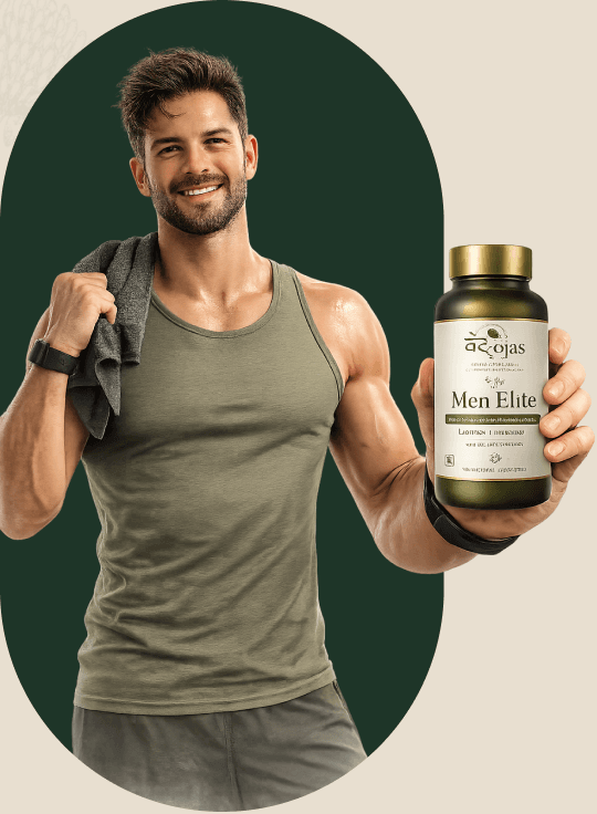 Man holding Vedojas Men Elite